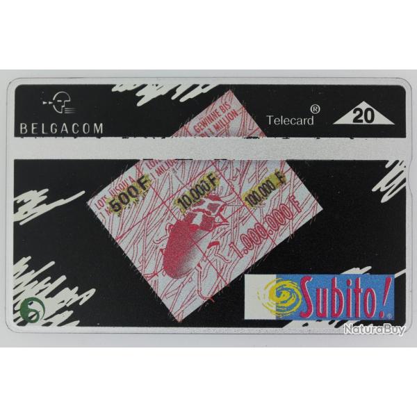 Tlcarte L&G dummy Lotto Games 4 Subito Belgique