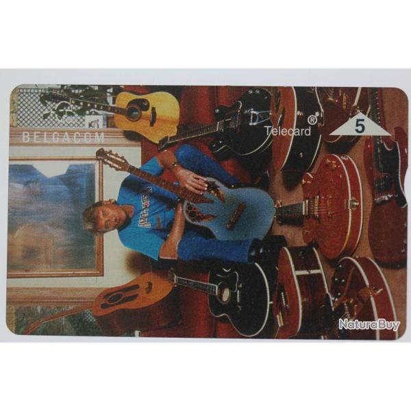 Tlcarte L&G dummy Johnny Hallyday 6 Belgique