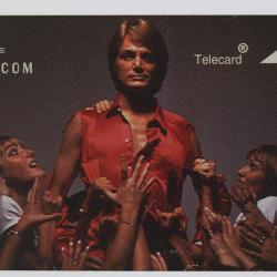 Télécarte L&G dummy Claude François 4 Belgique