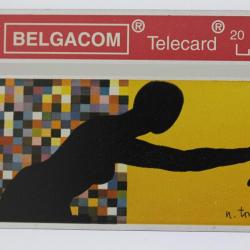 Télécarte L&G dummy Art in Belgium since 1980 Belgique