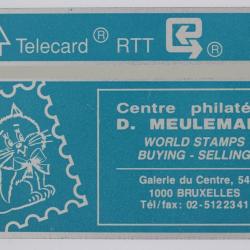 Télécarte L&G dummy Centre Philatélie Meulemans Belgique