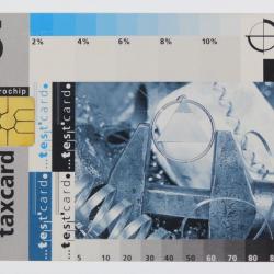 Télécarte à puce Test card 5 CHF Swiss Telecom Suisse 1995