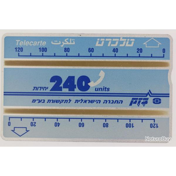 Tlcarte L&G dummy 240 units Isral 1990 First definitive series