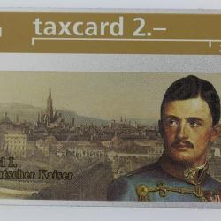 Télécarte L&G dummy Karl I Deutscher Kaiser Suisse 1996