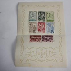 Timbres Portugal Bloc 1940 Exposição do Mundo Portugues