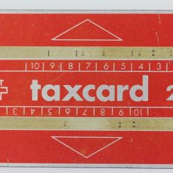 Télécarte L&G Taxcard 20 PTT 609E Suisse
