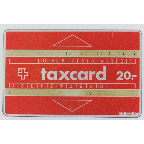 Tlcarte L&G Taxcard 20 PTT 609E Suisse