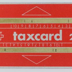 Télécarte L&G Taxcard 20 PTT 611D Suisse