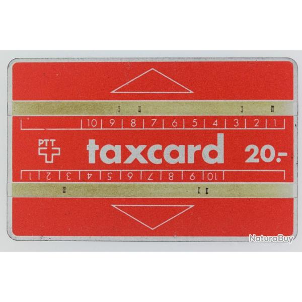 Tlcarte L&G Taxcard 20 PTT 611D Suisse