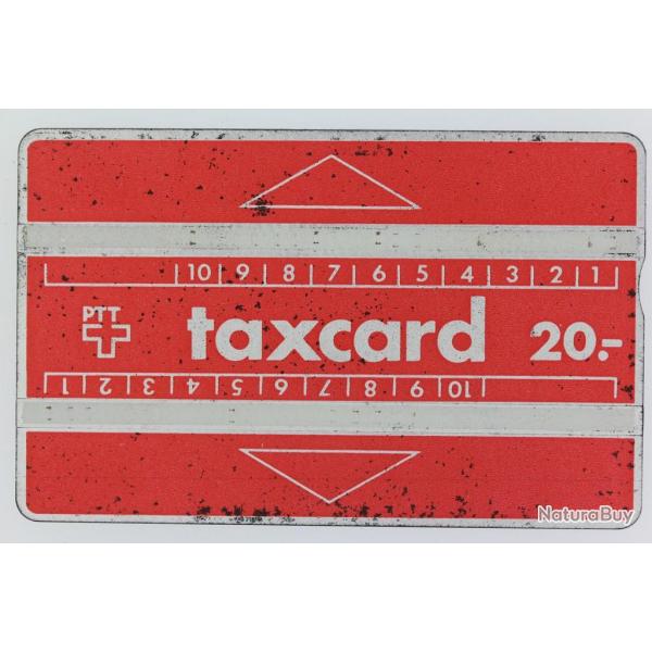 Tlcarte L&G Taxcard 20 PTT Suisse 002D