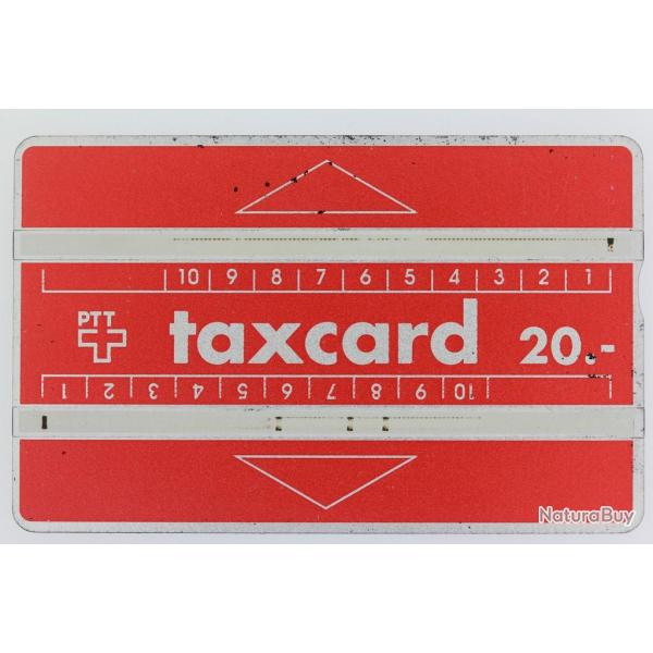 Tlcarte L&G Taxcard 20 PTT Suisse 009A