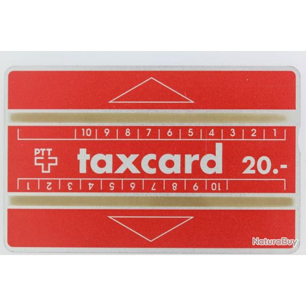 Tlcarte L&G dummy Taxcard 20 PTT Suisse
