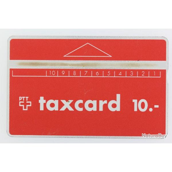 Tlcarte L&G dummy Taxcard 10 PTT Suisse