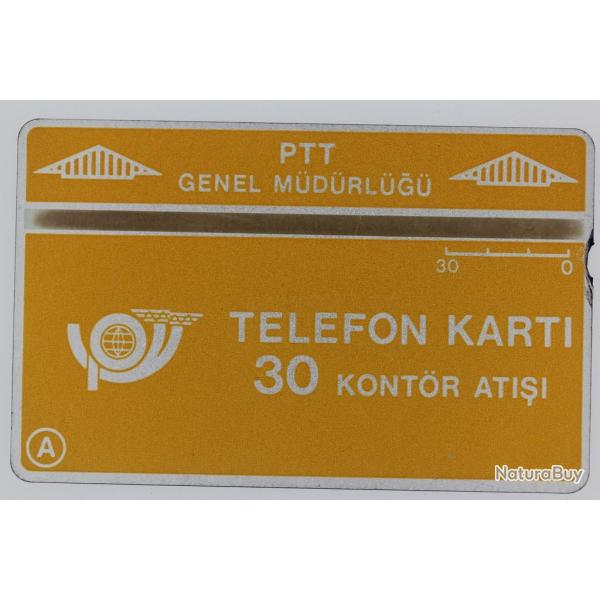 Tlcarte Landis & Gyr dummy Yellow PTT Turquie