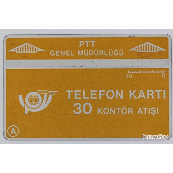 Tlcarte Landis & Gyr dummy Yellow PTT Turquie