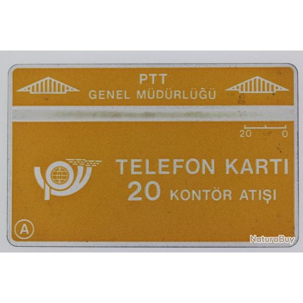 Tlcarte Landis & Gyr dummy Yellow PTT Turquie