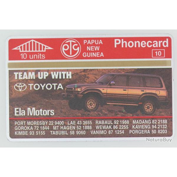 Tlcarte L&G dummy Ela Motors Toyota Cruiser Papua New Guinea