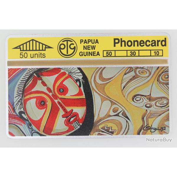 Tlcarte L&G dummy Leo Singu Art Masks Papua New Guinea