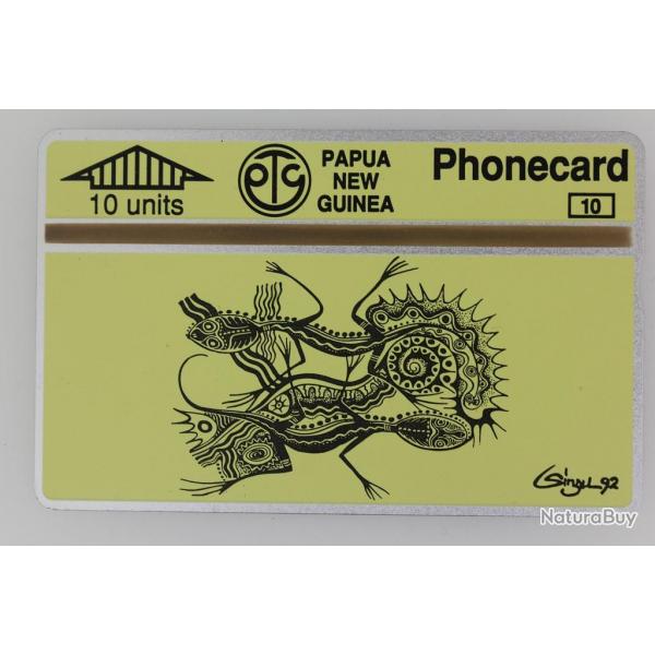 Tlcarte L&G dummy Leo Singu Art Papua New Guinea