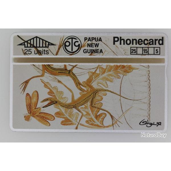 Tlcarte L&G dummy Leo Singu Art Lizards Papua New Guinea