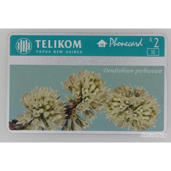 Tlcarte L&G dummy Dendrobium Purbureum Papua New Guinea 1996