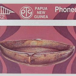 Télécarte L&G dummy Bowl Siassi Island Papua New Guinea 1994