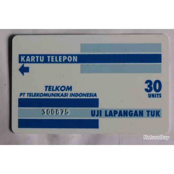 Tlcarte magntique Test Indonsie Kartu Telepon Uji Lapangan Tuk