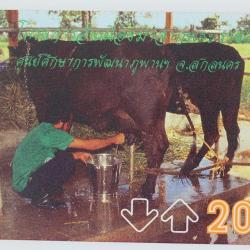 Télécarte L&G dummy King's Project 6 4/4 Thaïlande 1996