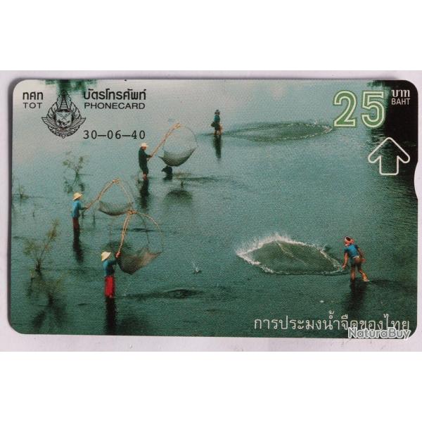 Tlcarte L&G dummy Fresh Water Fishing 1/4 Thalande 1997