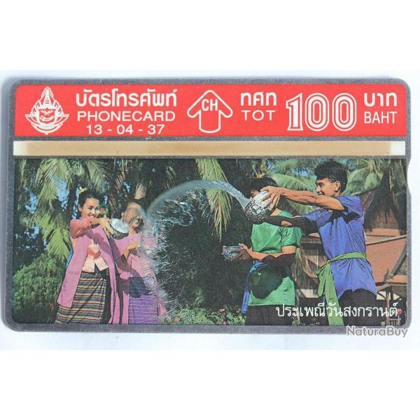 Tlcarte L&G dummy Songkran Festival Thalande 1994