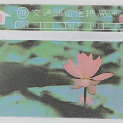 Télécarte L&G dummy Waterlily Taïwan