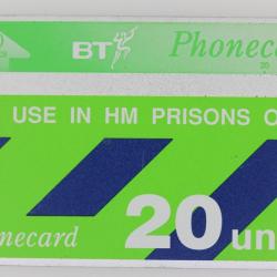 Télécarte L&G dummy British Telecom HM Prisons only Royaume-Uni