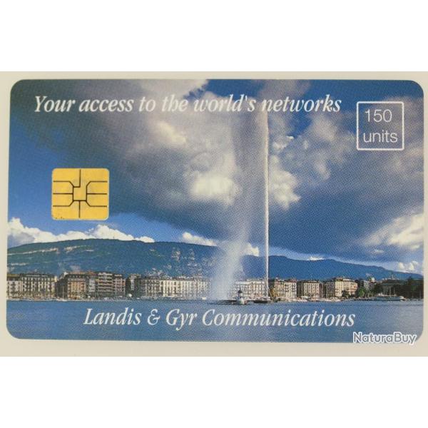 Tlcarte  puce Demo Landis & Gyr Communications Genve Suisse