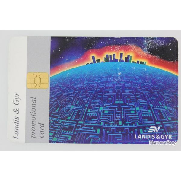 Tlcarte  puce Democard L&G Promotional card Skyline 1996