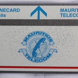 Télécarte L&G dummy Telecom's Logo Mauritius Telecom Île Maurice