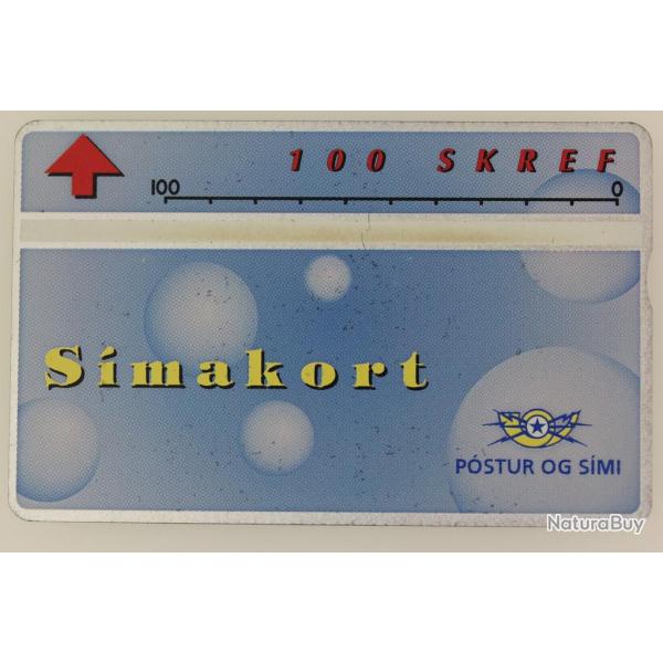 Tlcarte L&G dummy Blue Bubbles Islande