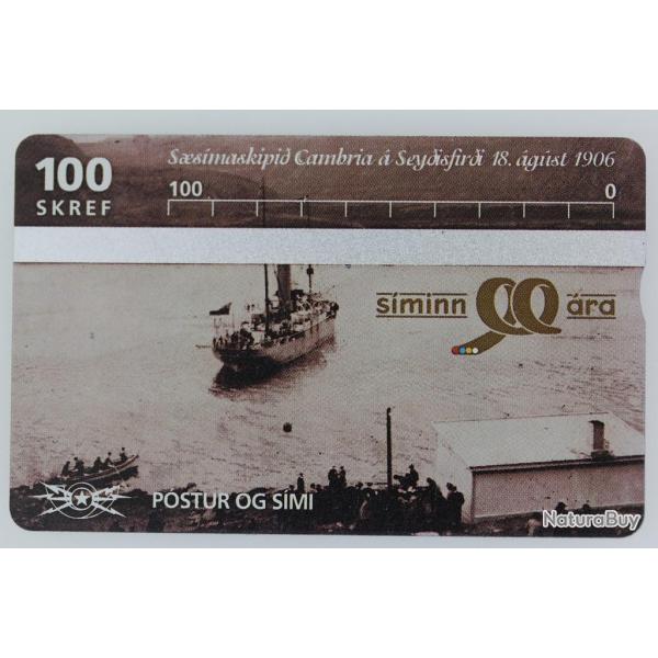 Tlcarte L&G dummy Old Photograph 2 Islande