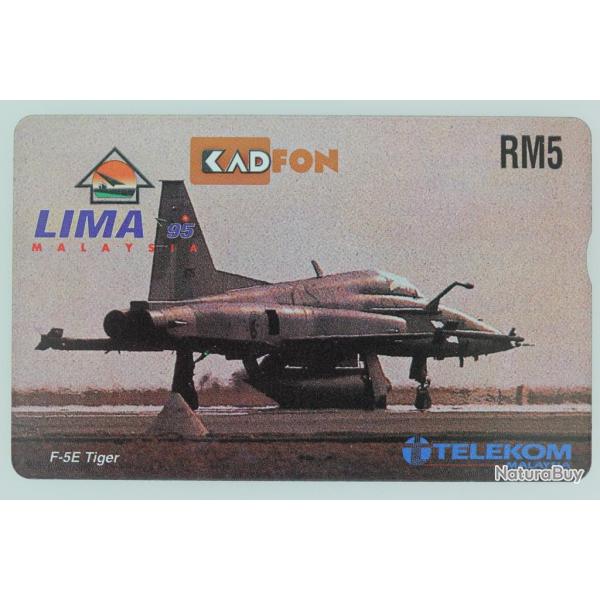 Tlcarte L&G dummy Lima 95 F-5E Tiger Malaisie Avion