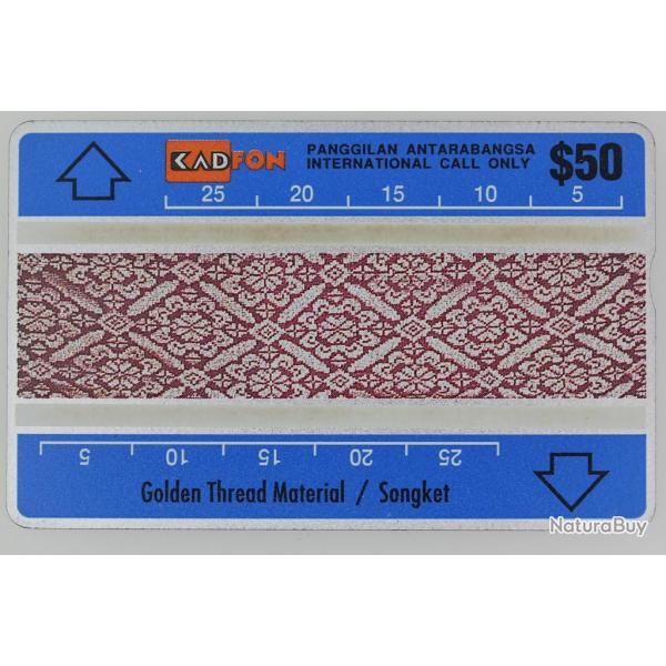 Tlcarte L&G dummy Golden Thread Material Malaisie