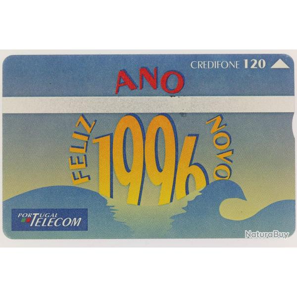Tlcarte L&G dummy Feliz Ano Novo 1996 Boas Festas Portugal