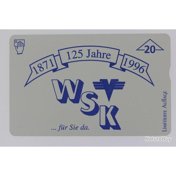 Tlcarte L&G dummy WSK 125 Jahre Autriche 1996