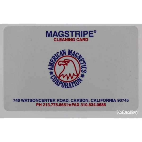 Magstripe Cleaning card American Magnetics Corporation USA