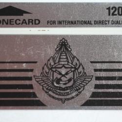 Télécarte For International Direct Dialling TEST 1991 Thaïlande