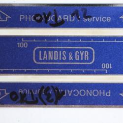 Télécarte de service Phonocard 6 Landis & Gyr 511L Brunéi Darussalam