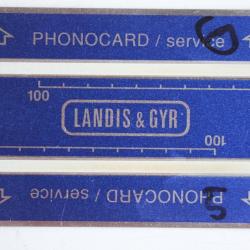 Télécarte de service Phonocard 6 Landis & Gyr 511L Brunéi Darussalam