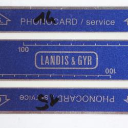 Télécarte de service Phonocard 6 Landis & Gyr 511L Brunéi Darussalam