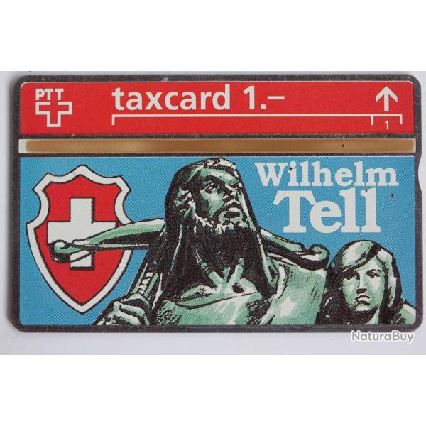 Tlcarte L&G dummy taxcard Wilhelm Tell Suisse 1992