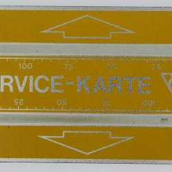 Télécarte de service Landis & Gyr Service-Karte 003A Autriche 1990