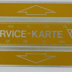 Télécarte de service Landis & Gyr Service-Karte 003A Autriche 1990