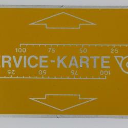 Télécarte de service L&G Service-Karte 03 042 991 Autriche 1983